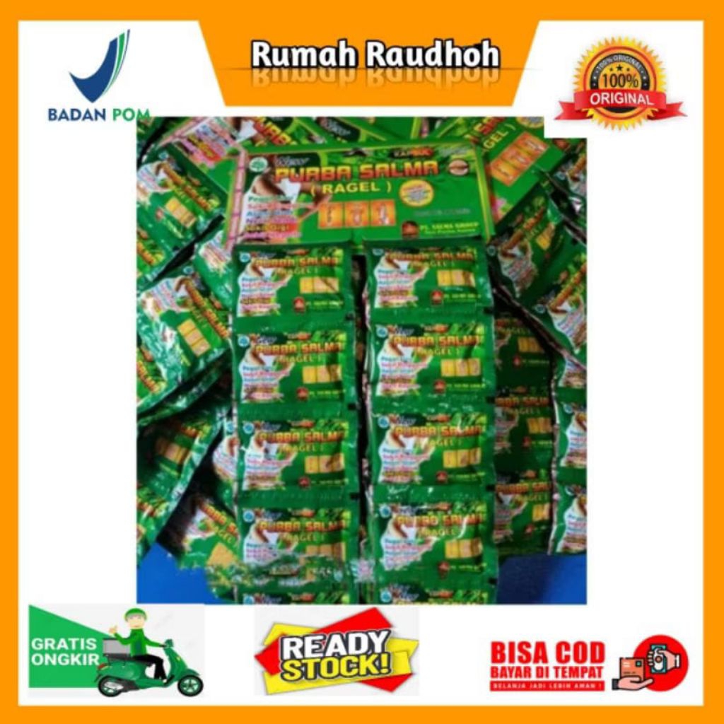 

KAPSUL ASAM URAT PURBA SALMA REGAL ORIGINAL 1 HANGER (20 SACHET) - JAMU HERBAL KAYA MANFAAT