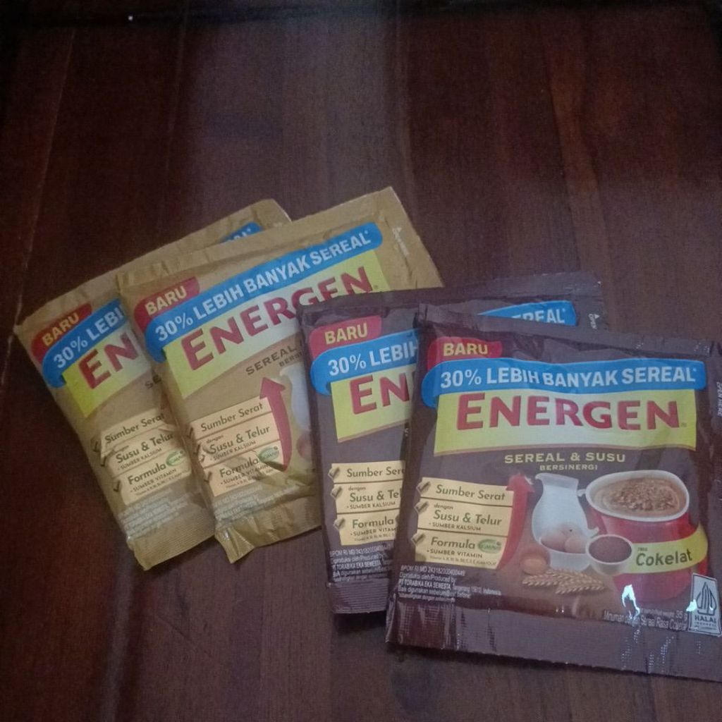 

ENERGEN Sereal & Susu Bersinergi 35g x 4 Sachet