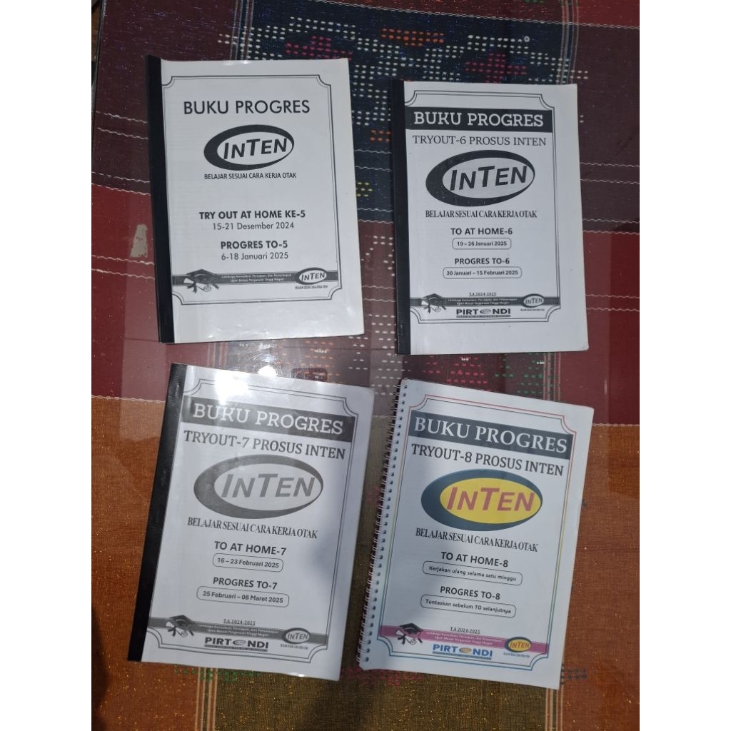 preloved progress to inten snbt 2025