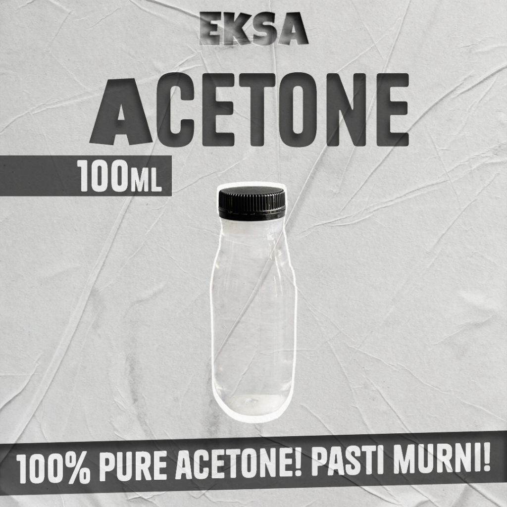 Acetone EKSA 100ml Penghapus Cat Kuku Pembersih Serbaguna