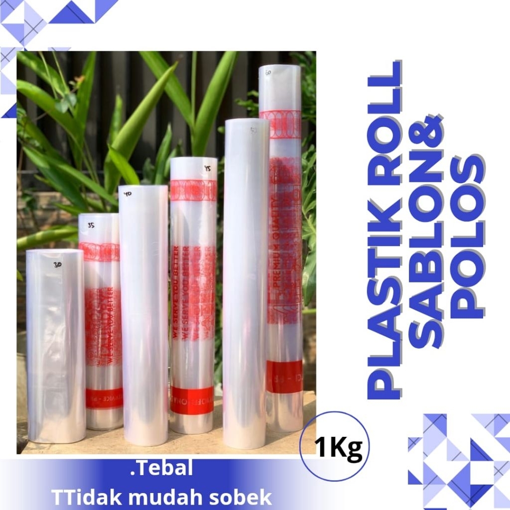 PP Bening Roll Karpet Sablon & Polos, PP SUPER Roll Sablon dan Polos Plastik Laundry Karpet PP Roll 