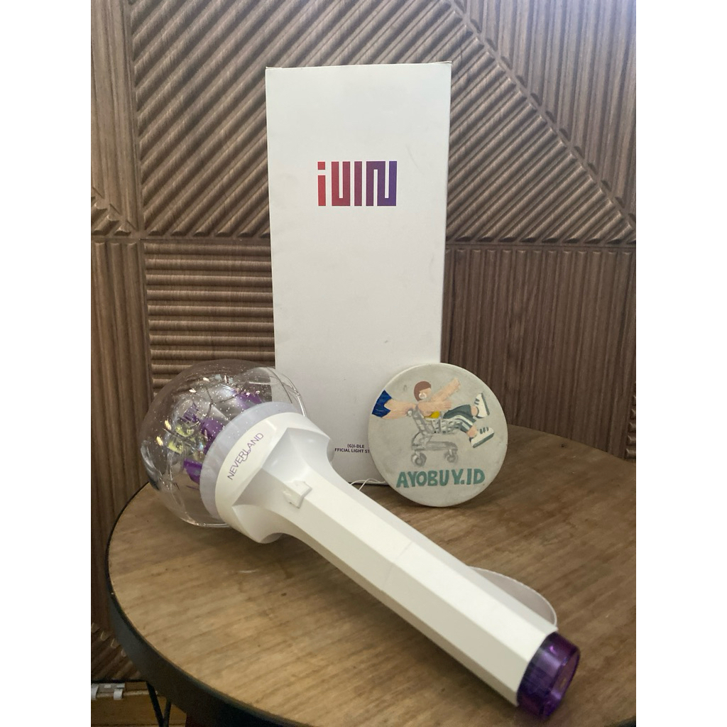 [AYOBUY.ID] (G)I-DLE OFFICIAL LIGHTSTICK 2 FREE OFFICIAL RANDOM ALBUM ONLY