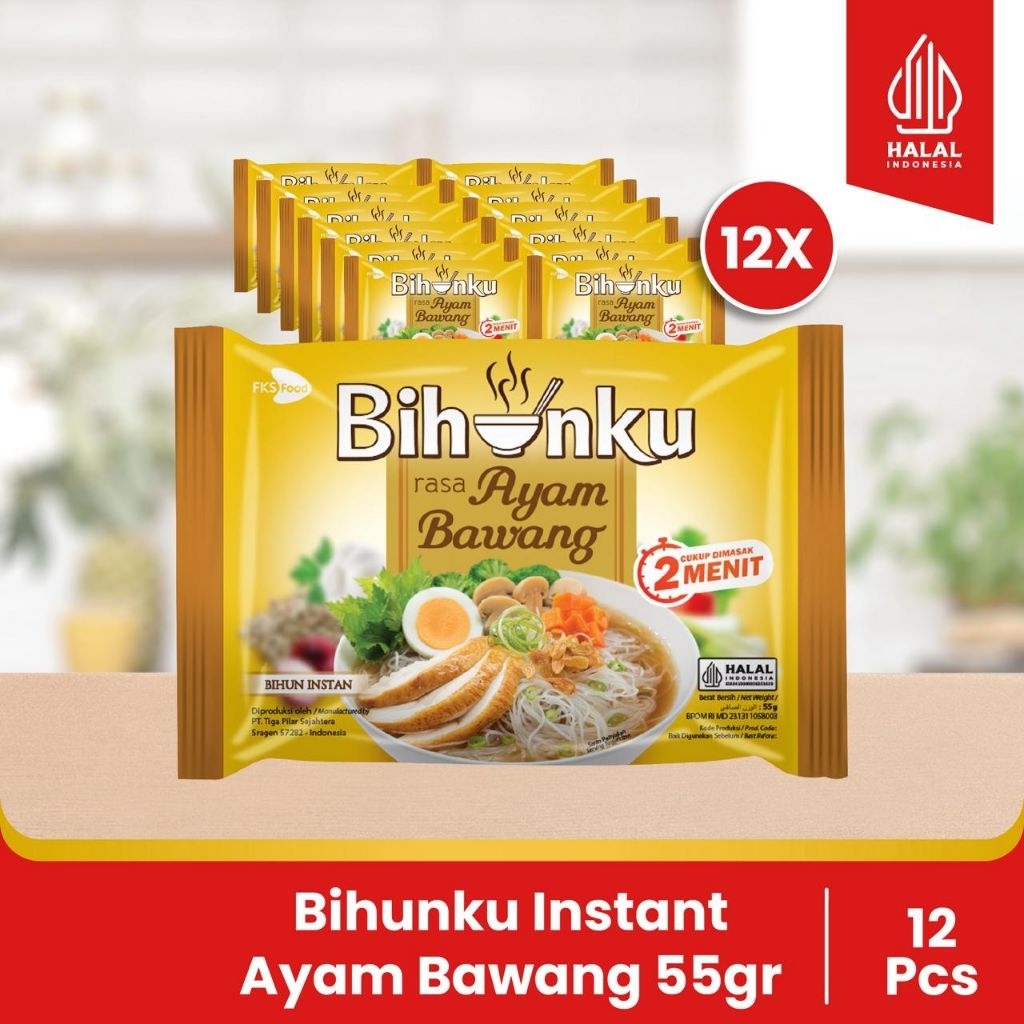 

Paket Bundling - Bihunku Instan - Ayam Bawang - 55gr - 12pcs