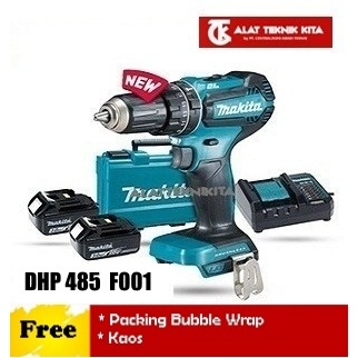 MAKITA DHP485F001 mesin bor tangan baterai DHP 485 F001 cordless hammer driver drill