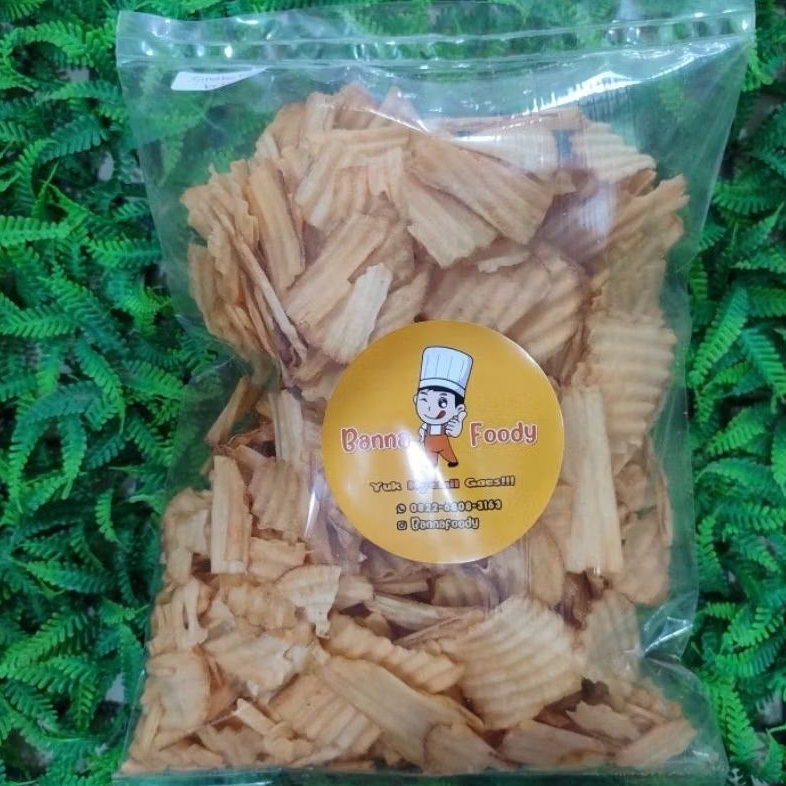 

KERIPIK SINGKONG KENTANG ISI 1 KG | Banna Foody | Snack Viral