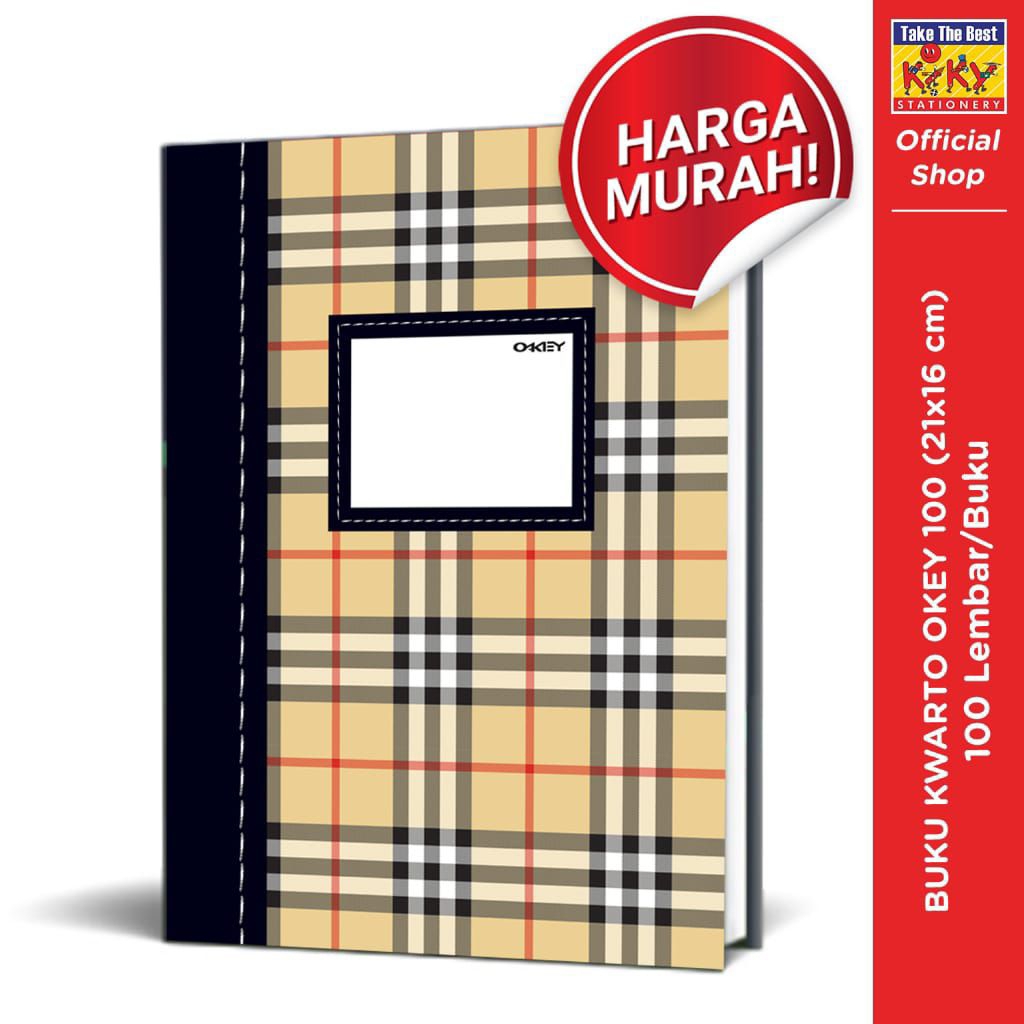 

Buku Tulis Hard cover Kwarto /Quarto 100 & 200 Lembar - 1 Buku