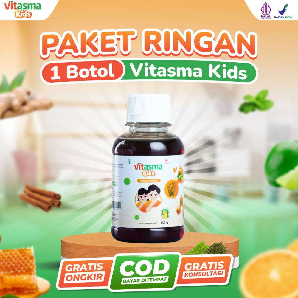 

Vitasma Kids - Madu Herbal Meredakan Batuk Anak Hidung Tersumbat & Radang Tenggorokan paling ampuh