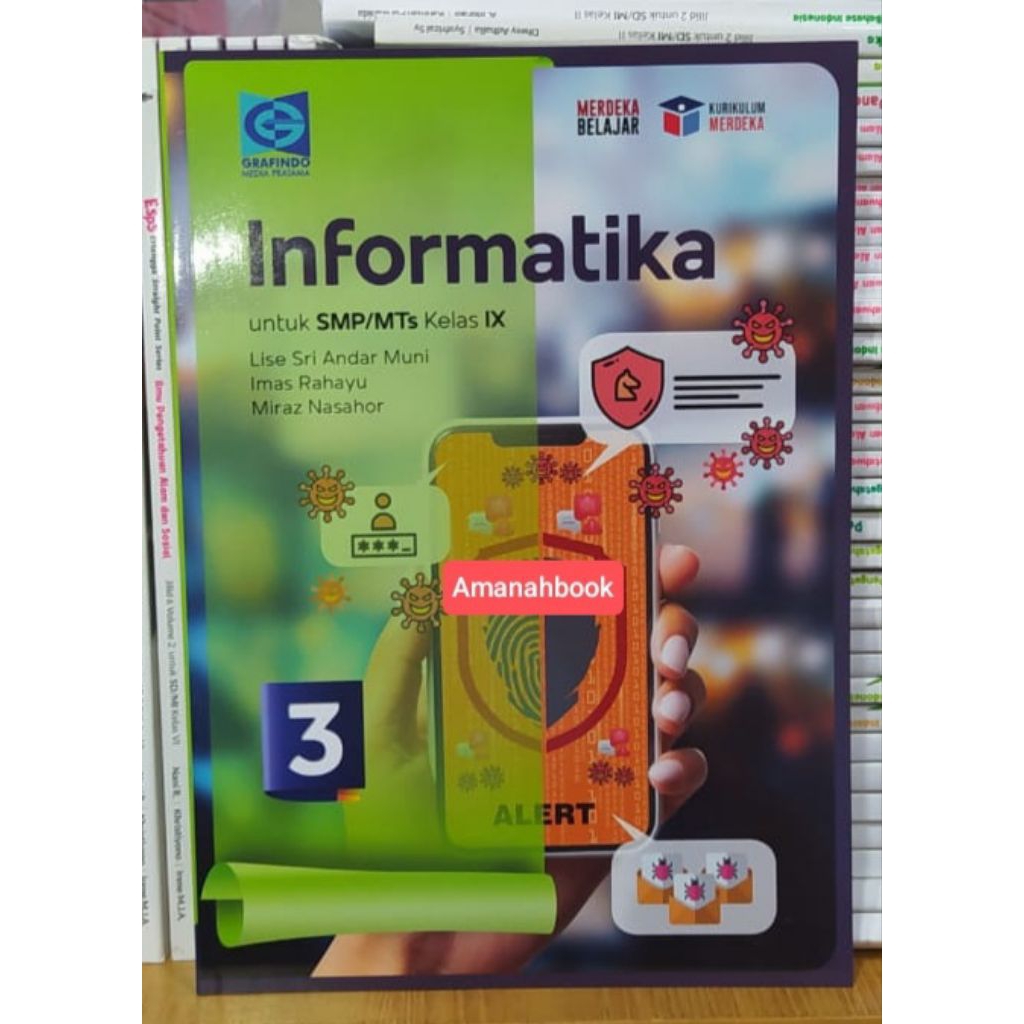 Buku Informatika SMP Kelas 9 kurikulum Merdeka Grafindo