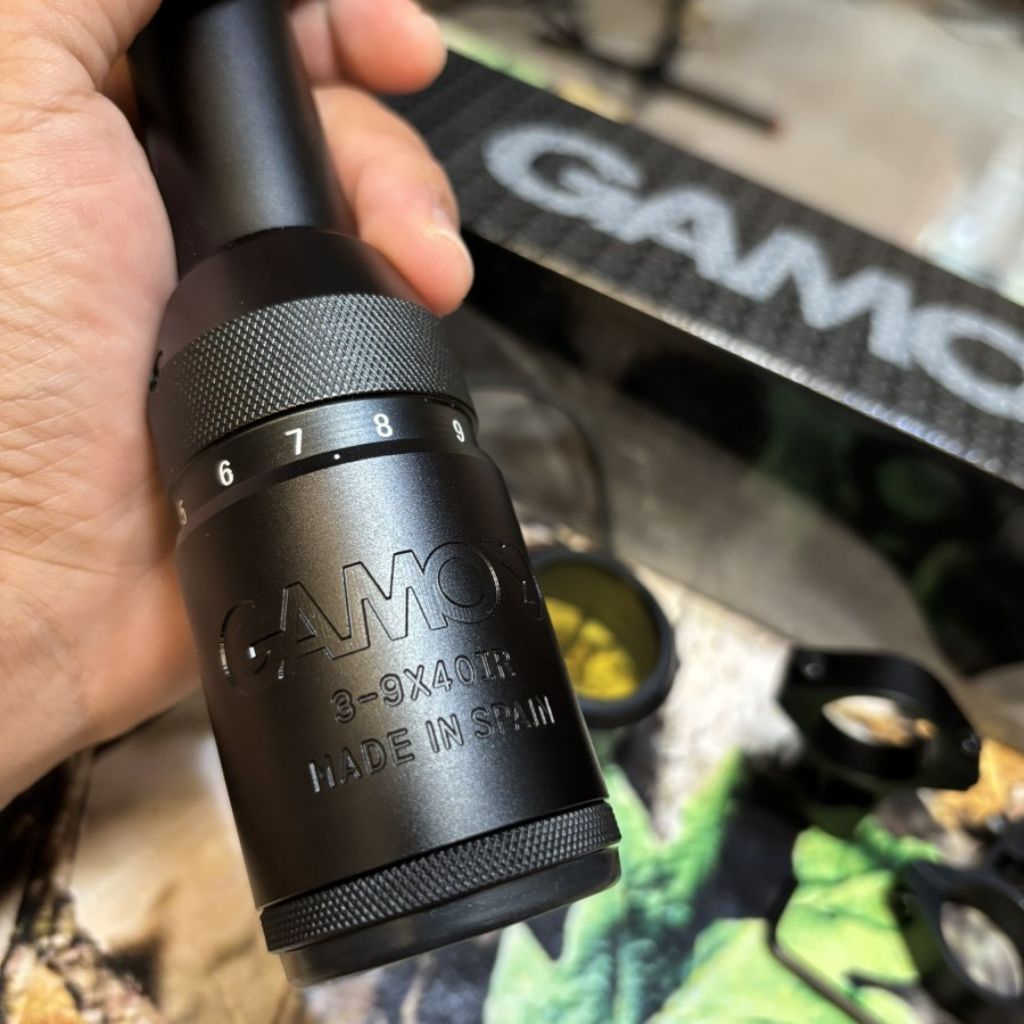 Gamo Teleskop jarak jauh 3-9x 40 IR WR tahan getaran made in Spain