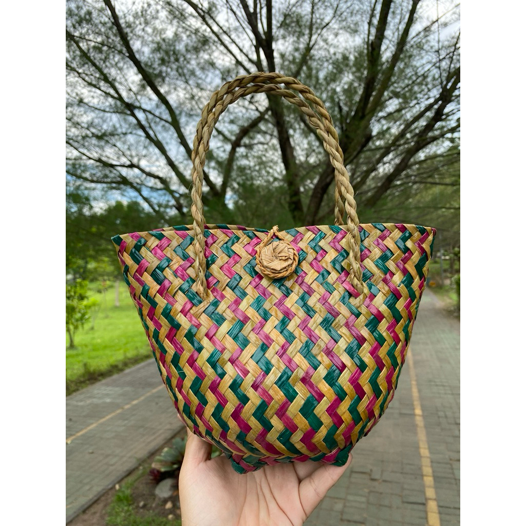 TAS PURUN ANYAMAN KHAS KALIMANTAN SELATAN 0020