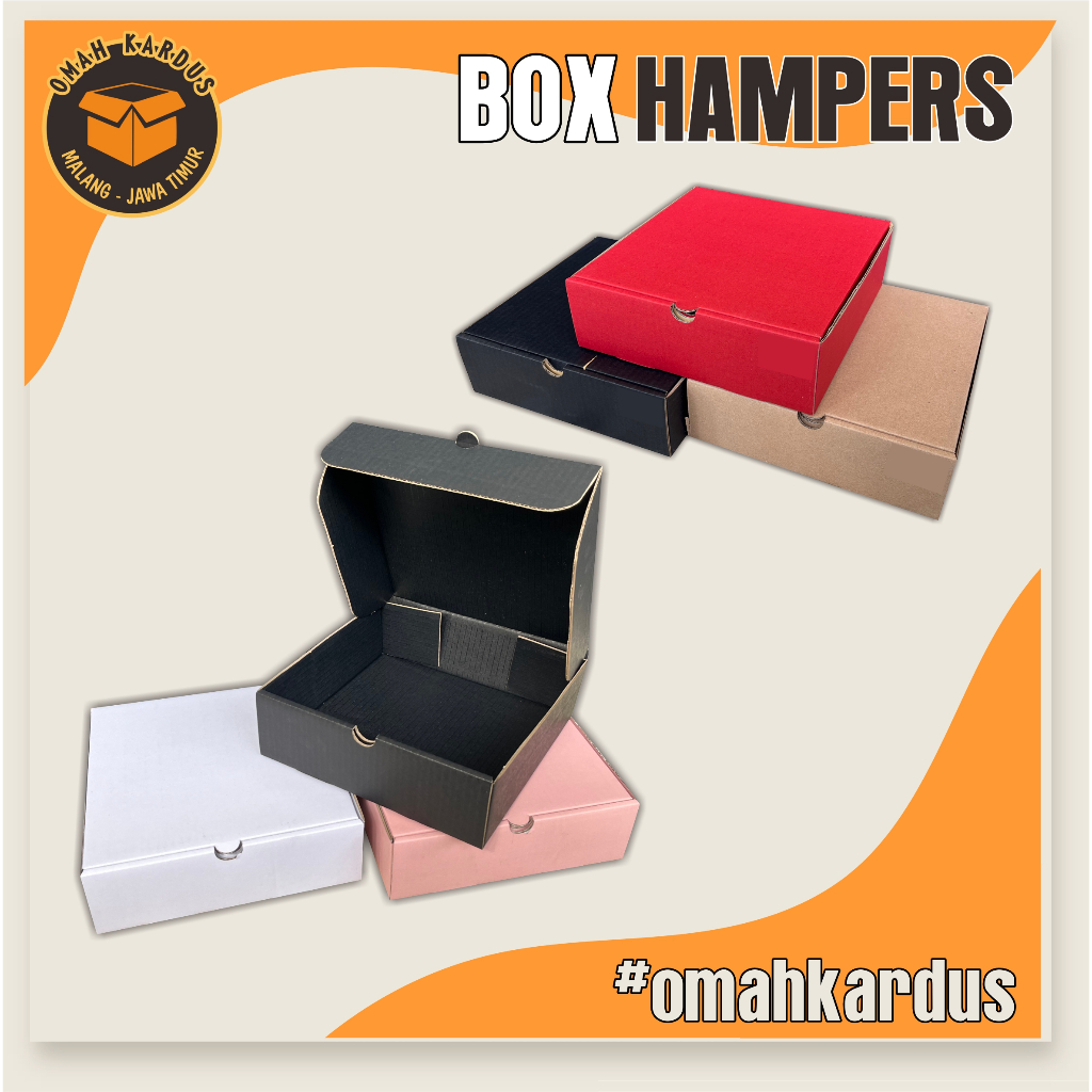

Box Hampers/Kosmetik 22x22x7 cm B FLUTE / kardus box polos / kardus diecut / box diecut / box hampers / kardus hampers / box baju / kardus baju / box hijap / kardus dus box