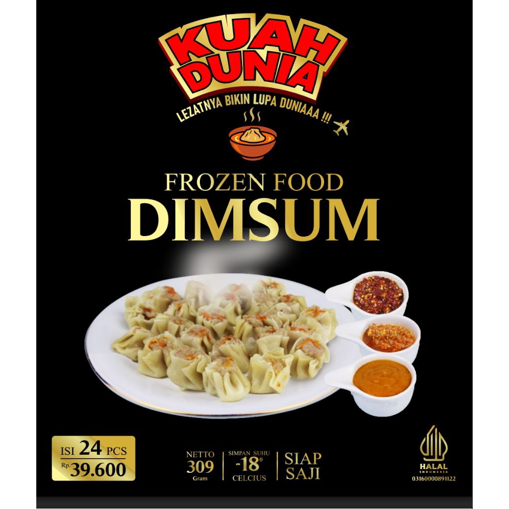 

KUAH DUNIA - Frozen Food Dimsum Isi 24 pcs