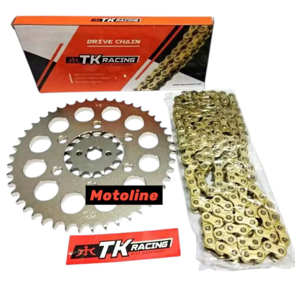 Gear Set TK Racing CB150X - CBR 150 2019 (6 Lubang)