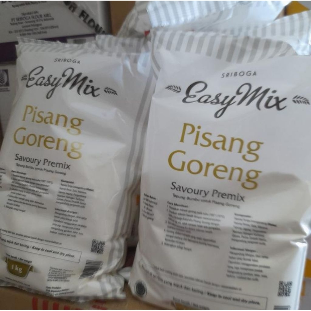 

Easymix Tepung Pisang Goreng 1kg Premix Siap Pakai