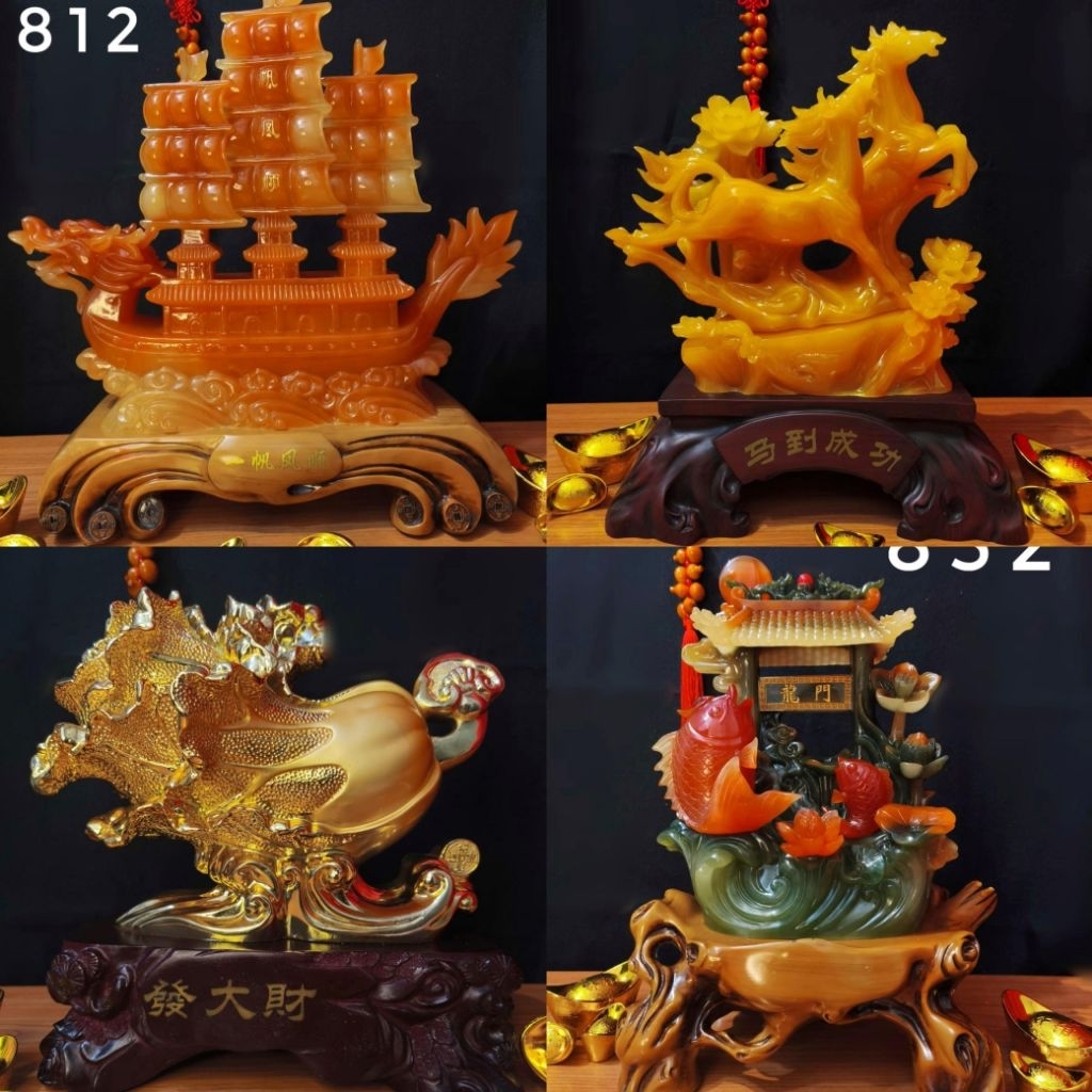 Pajangan Fengshui Rezeki / Patung Pajangan Fengshui / Patung Fengshui Hoki