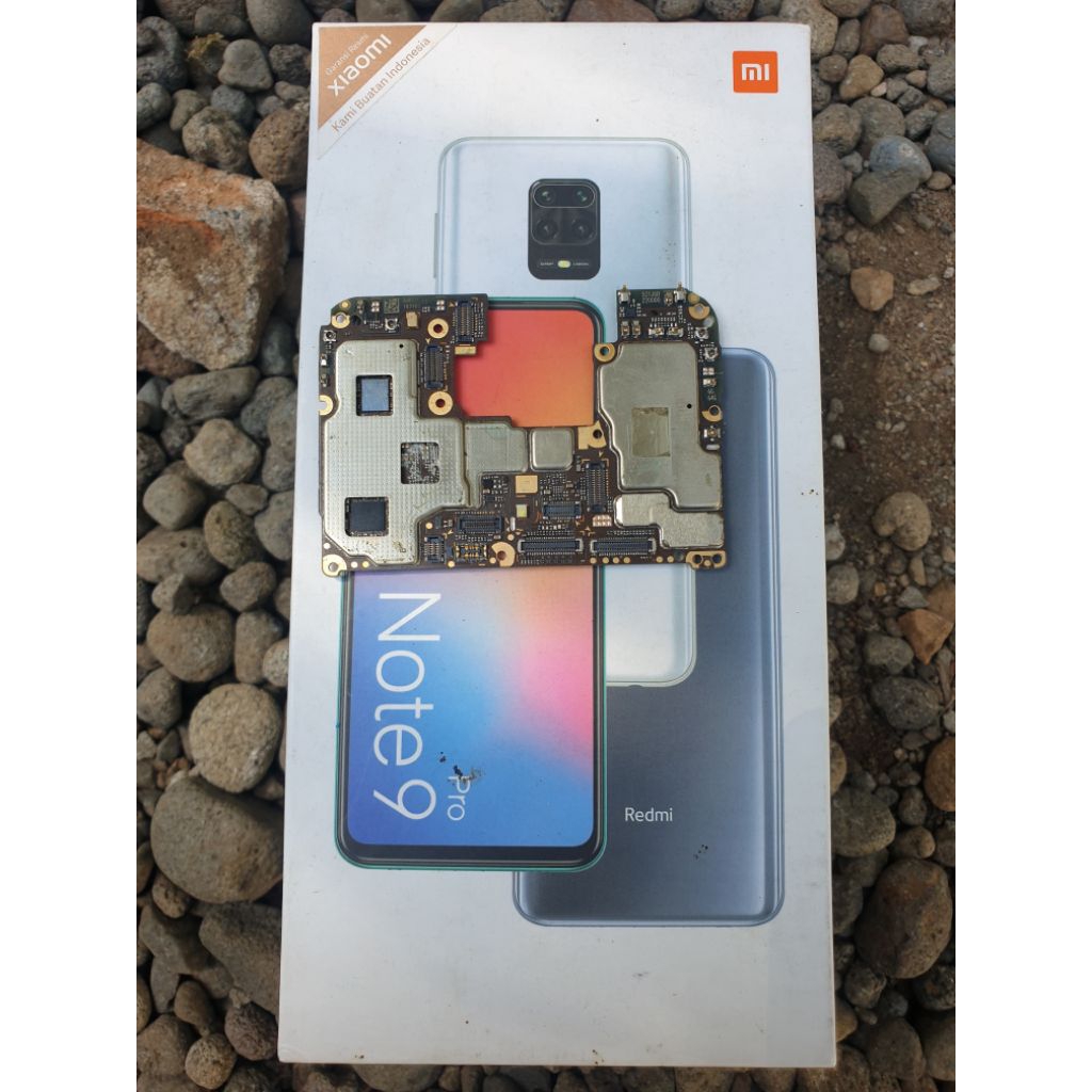 mesin redmi note 9 pro mati +kardus