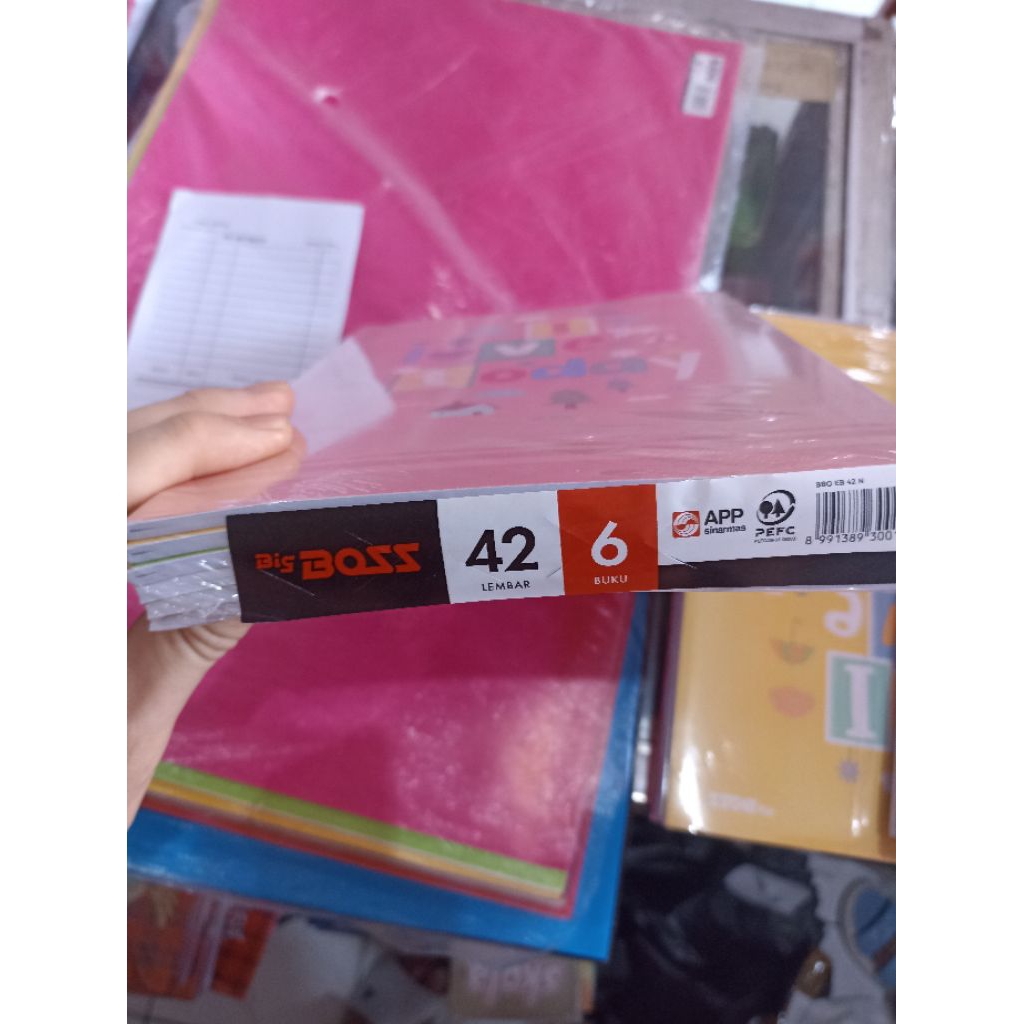 

Buku tulis Bigboss Sidu 42 lembae