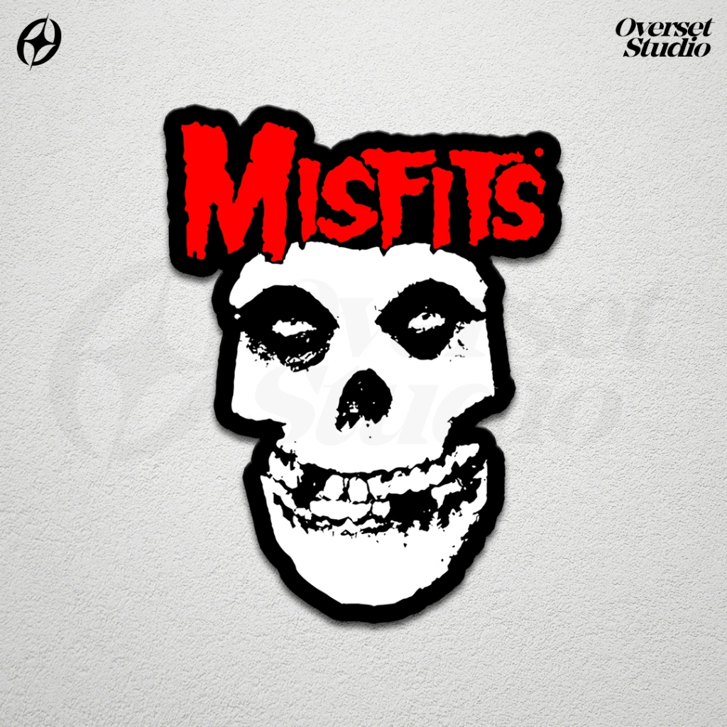 

(GRATIS ONGKIR & COD) Stiker Sticker Band Misfits / Stiker Misfits Band Rock Metal / Sticker Vinyl Glossy / Misfits Sticker Band / Sticker Aesthetic / Stiker Brand Lokal / Stiker Satuan / Sticker Custom / Sticker Helm / Stiker Tumbler / Stiker Anti Air