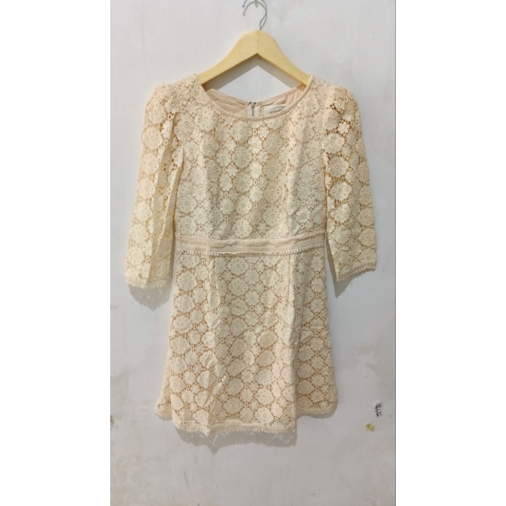 dress brukat Prada bw