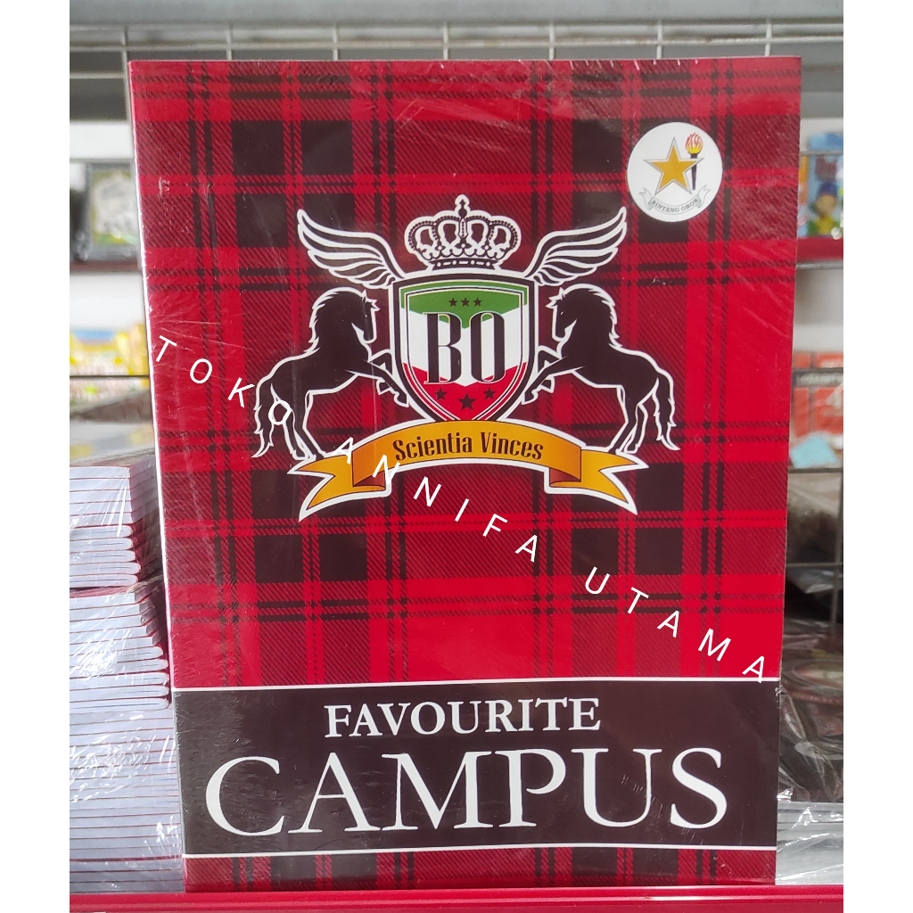 

BUKU TULIS CAMPUS BOXY FAVORITE 36 LEMBAR