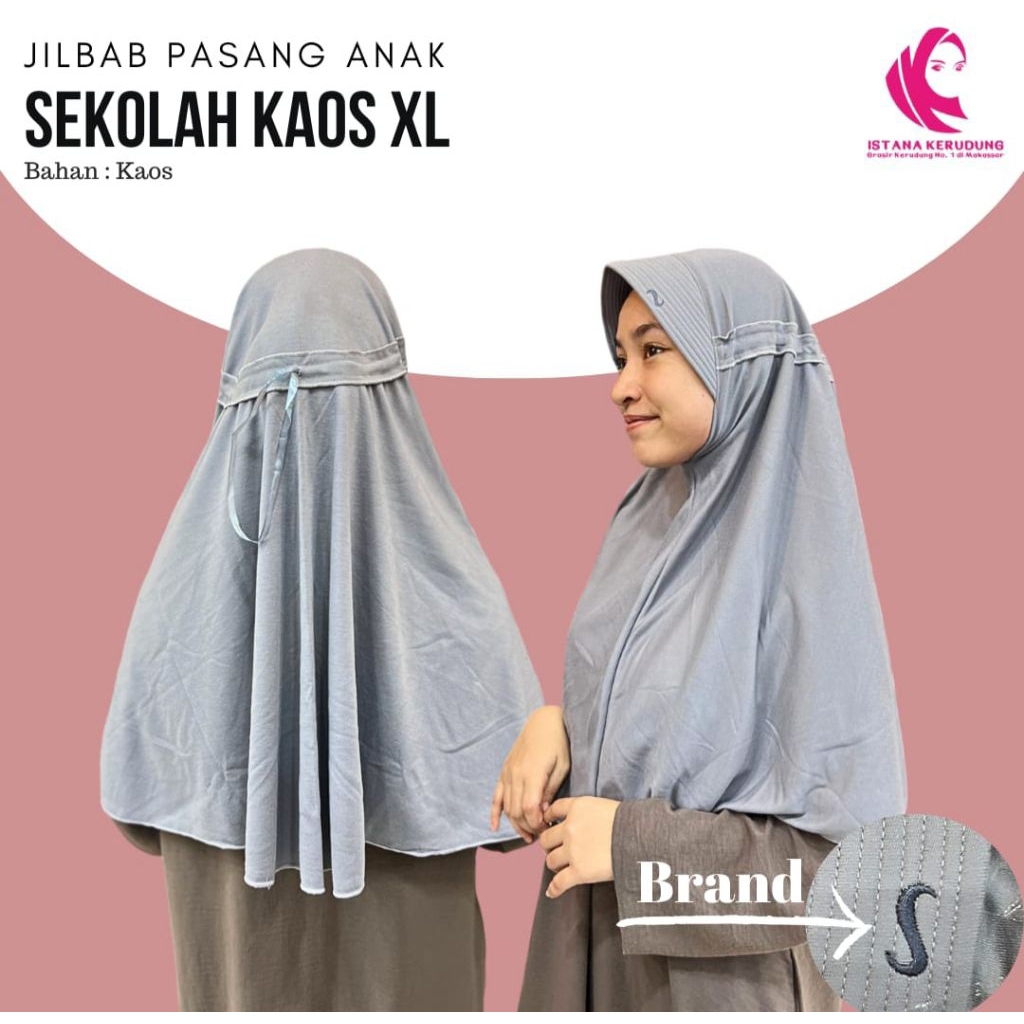 JILBAB SEKOLAH RABBANI KW / RABBANI / RABBANI KW SIZE XL