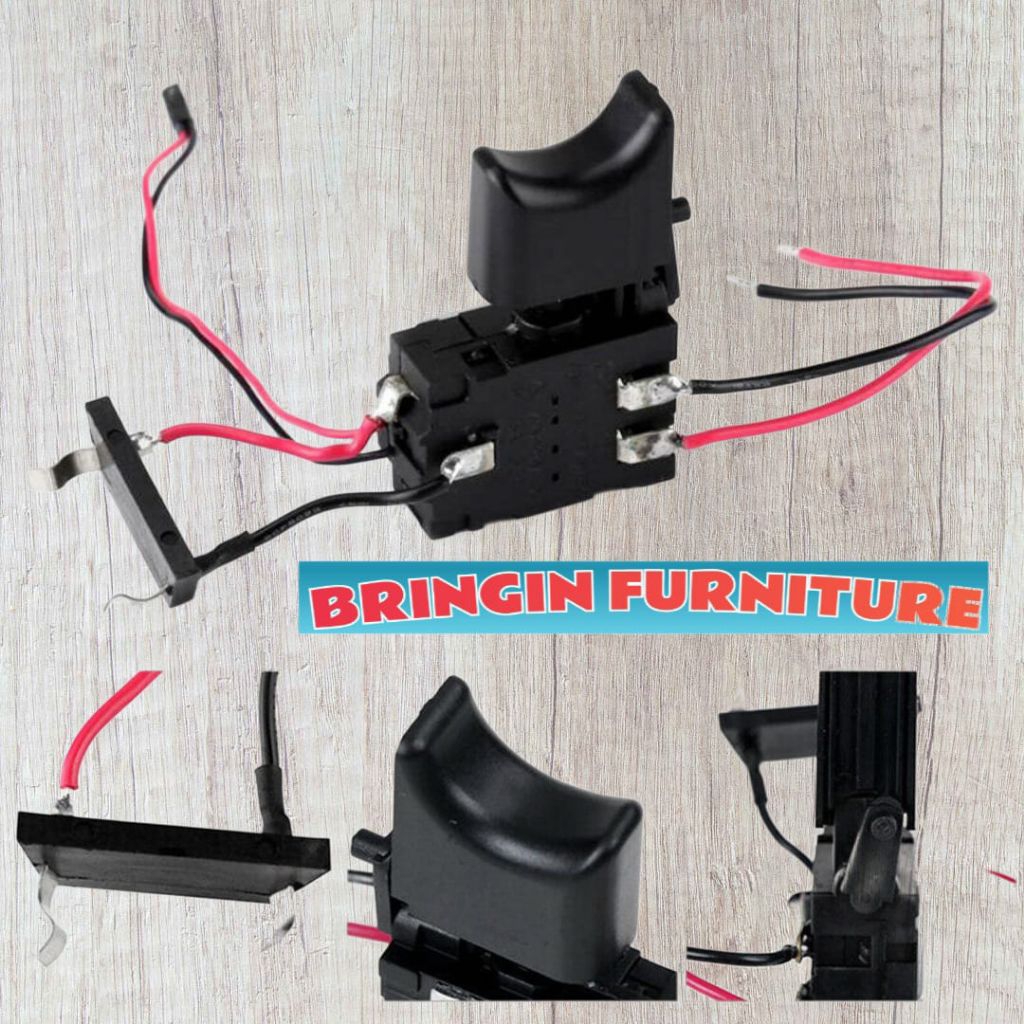 Saklar switch bor cordless dc Nrt-pro 20v trigger saklar bor batre cordless drill