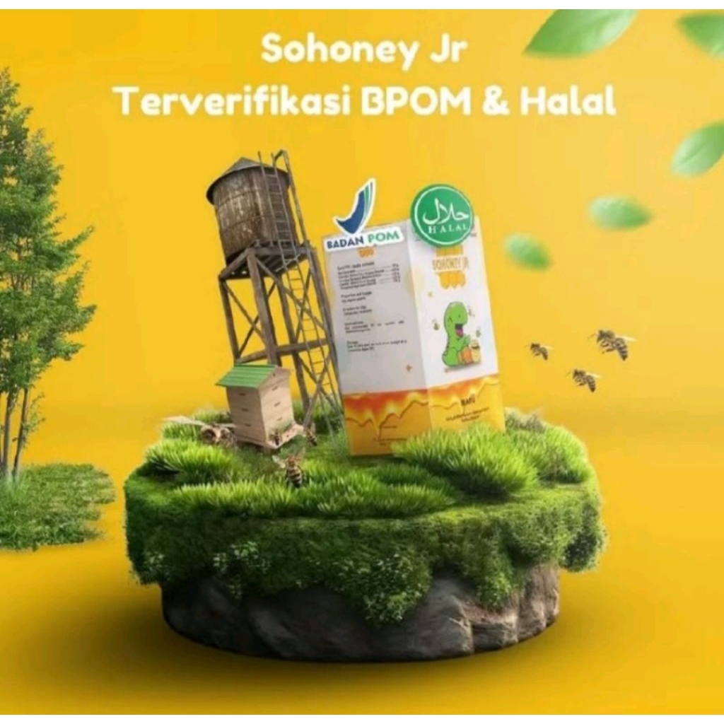 

Sohoney Jr Madu Nafsu Makan Anak Multivitamin Penambah Nafsu Makan Anak Lahap Makan Bebas GTM