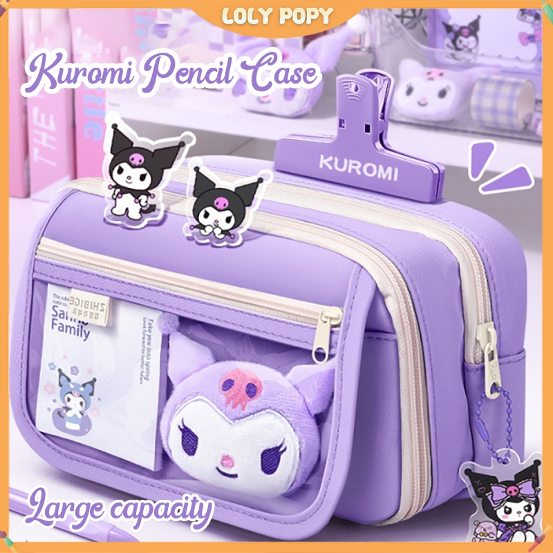

Kuromi Pencil Case Kotak Pensil Kuromi My Melody Alat Tulis Back To School Lucu Aksesoris Sekolah