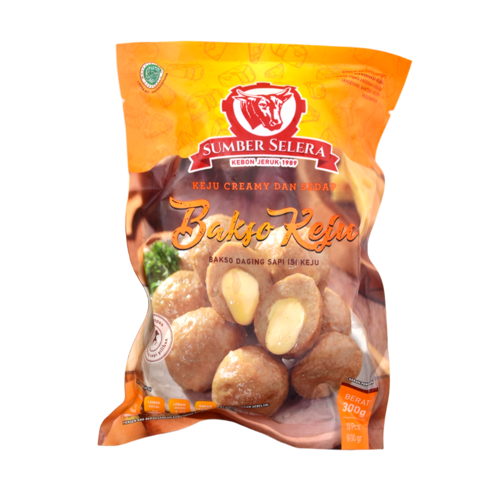 

SUMBER SELERA Bakso Sapi Keju 300gr isi 10