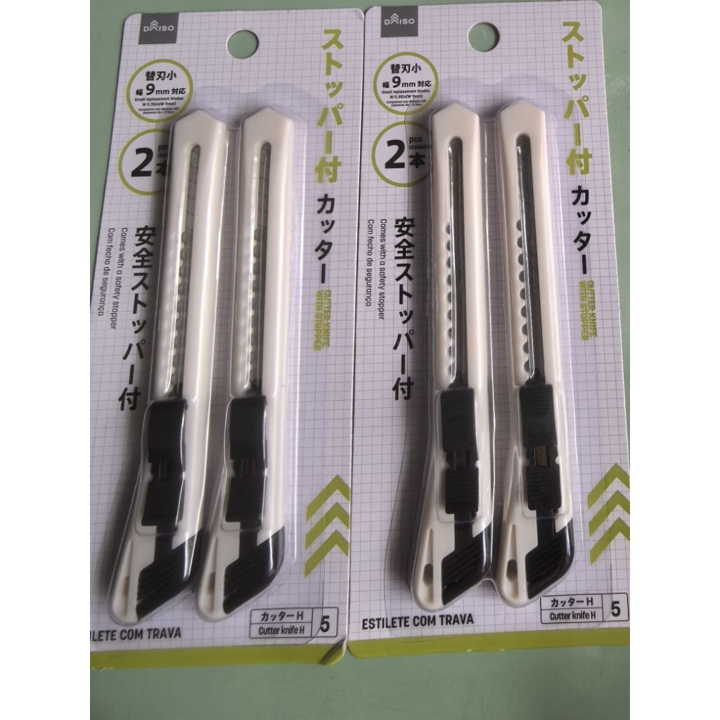 

2PC CUTTER KNIFE 9MM. CUTTER KNIFE 9MM. PISAU CUTTER JEPANG. CUTTER KNIFE JAPAN. PISAU CUTTER JAPAN. PISAU SILET 9MM.