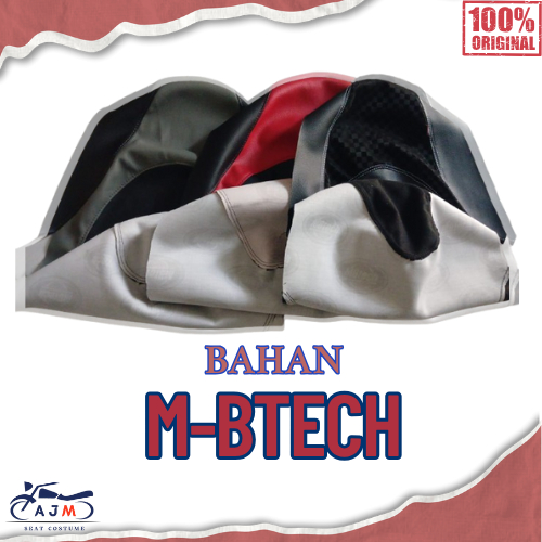 KULIT JOK MOTOR PCX BAHAN M-BTECH DAN MOTIF 3D CATUR - MOTOR PCX