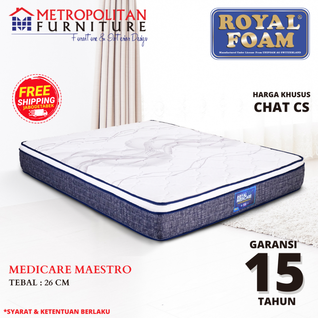 Kasur Busa Royal Foam Medicare Kasur Kesehatan