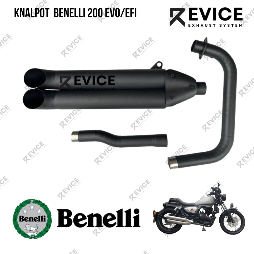 knalpot benelli motobi 200 efi - knalpot benelli motobi 200 evo double pengos full sistem