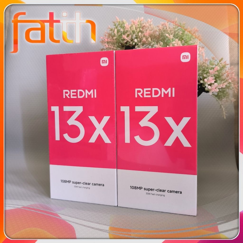 Redmi 13x 8/256 Baru Segel Garansi Resmi