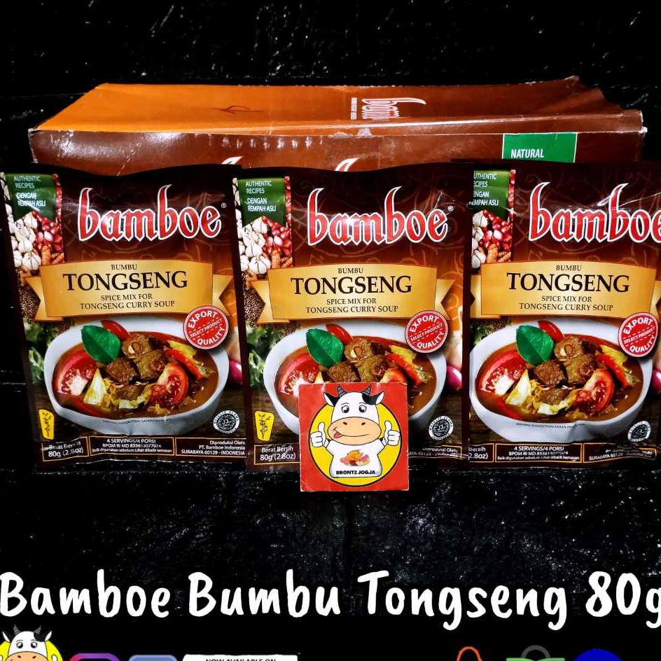 

BAMBOE BUMBU TONGSENG 80GR - BUMBU MASAK INSTANT - BRONTZ JOGJA