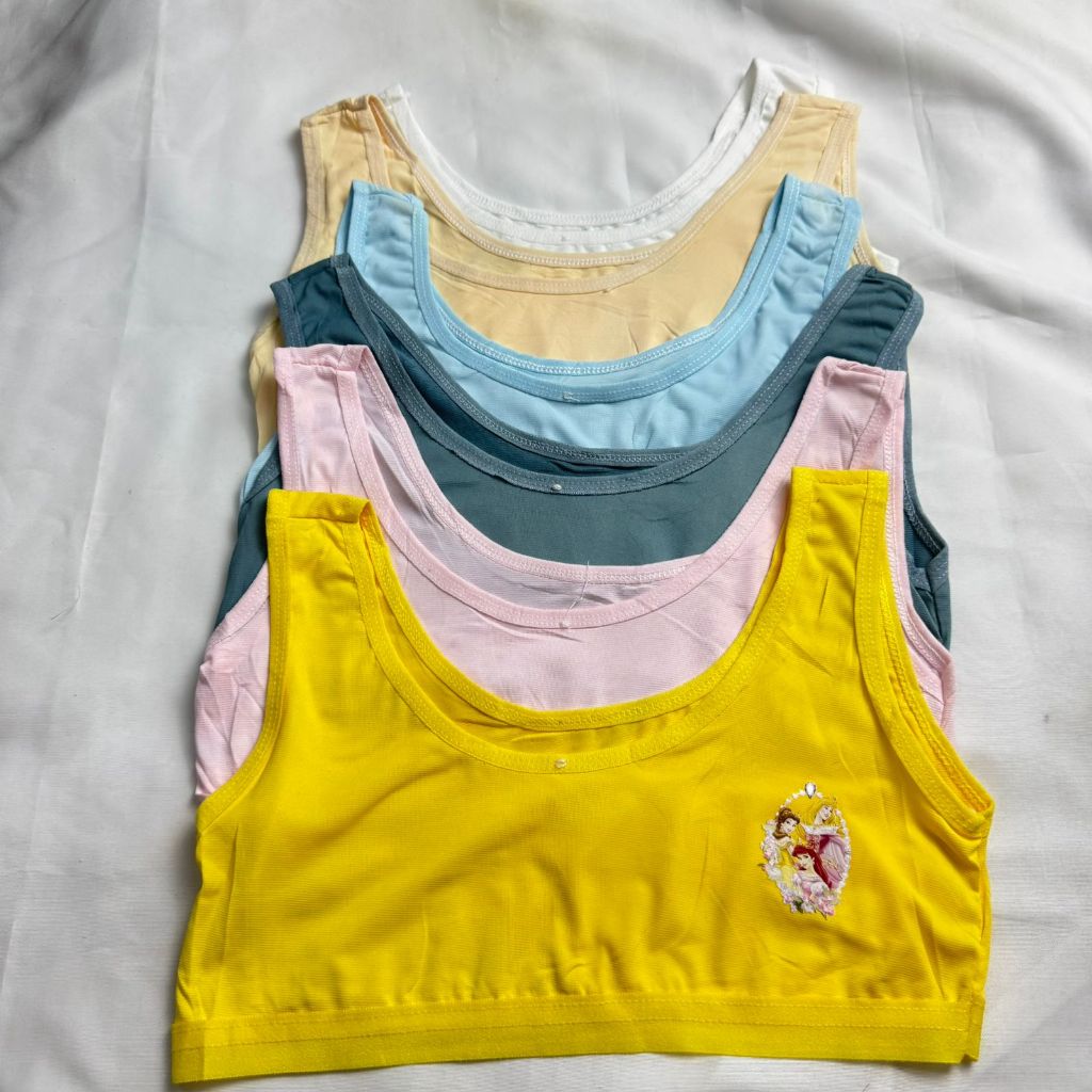 6pcs Bra Miniset Kemben Anak Remaja Ukuran 7-12 tahun SD-SMP Promo Murah Harga Grosir