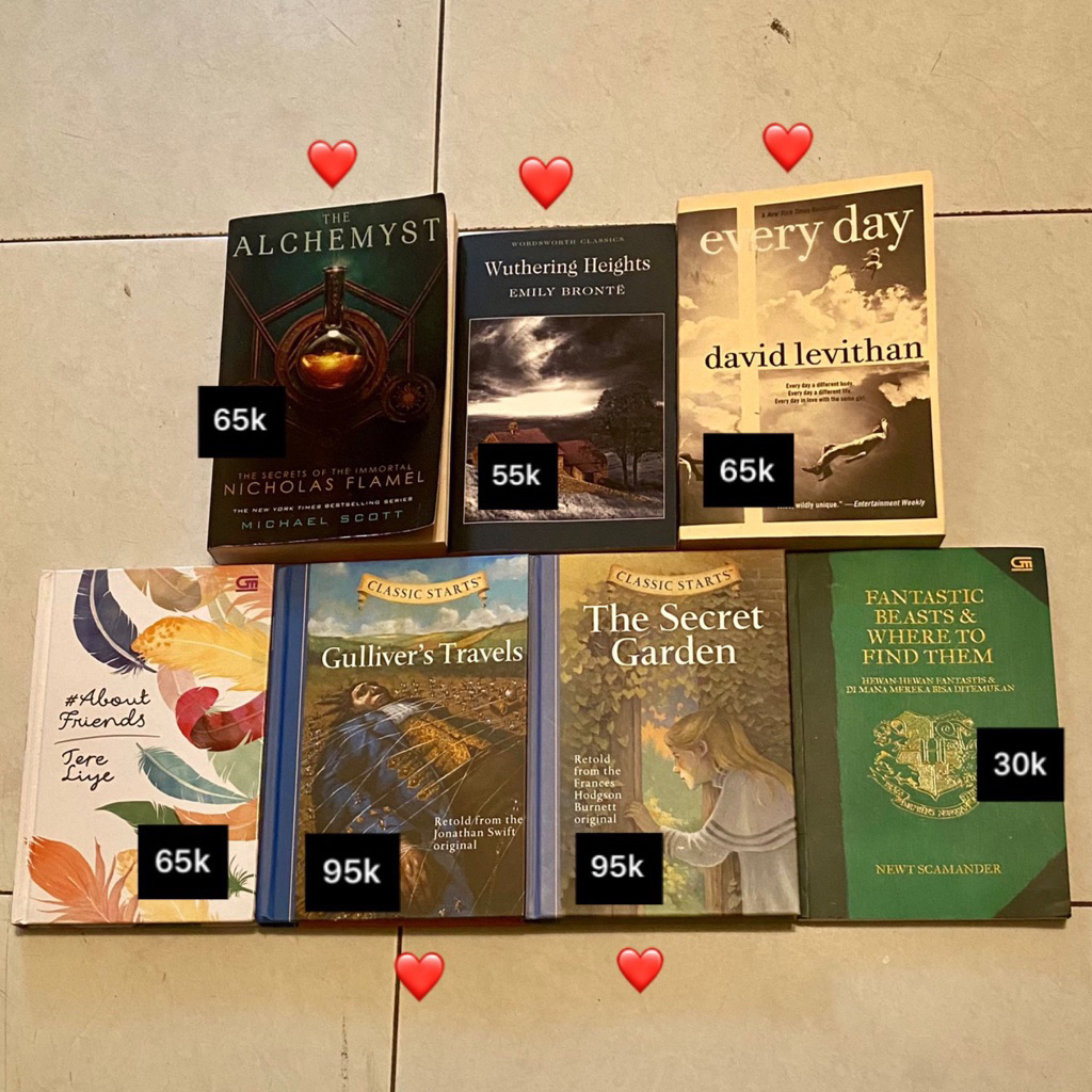 Buku Novel Preloved - The Secret Garden - Classic Starts
