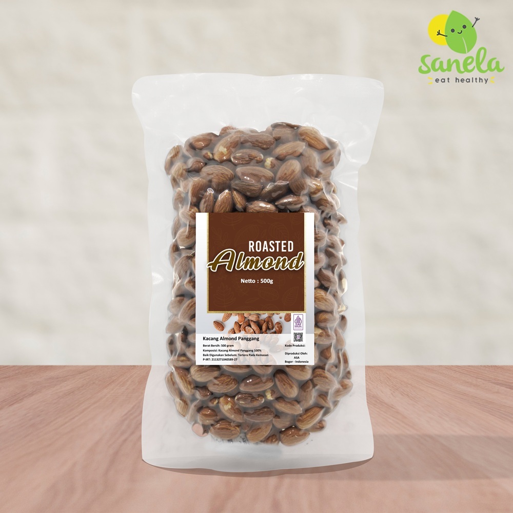 

Roasted Almond/Kacang Almond Panggang 500 gram