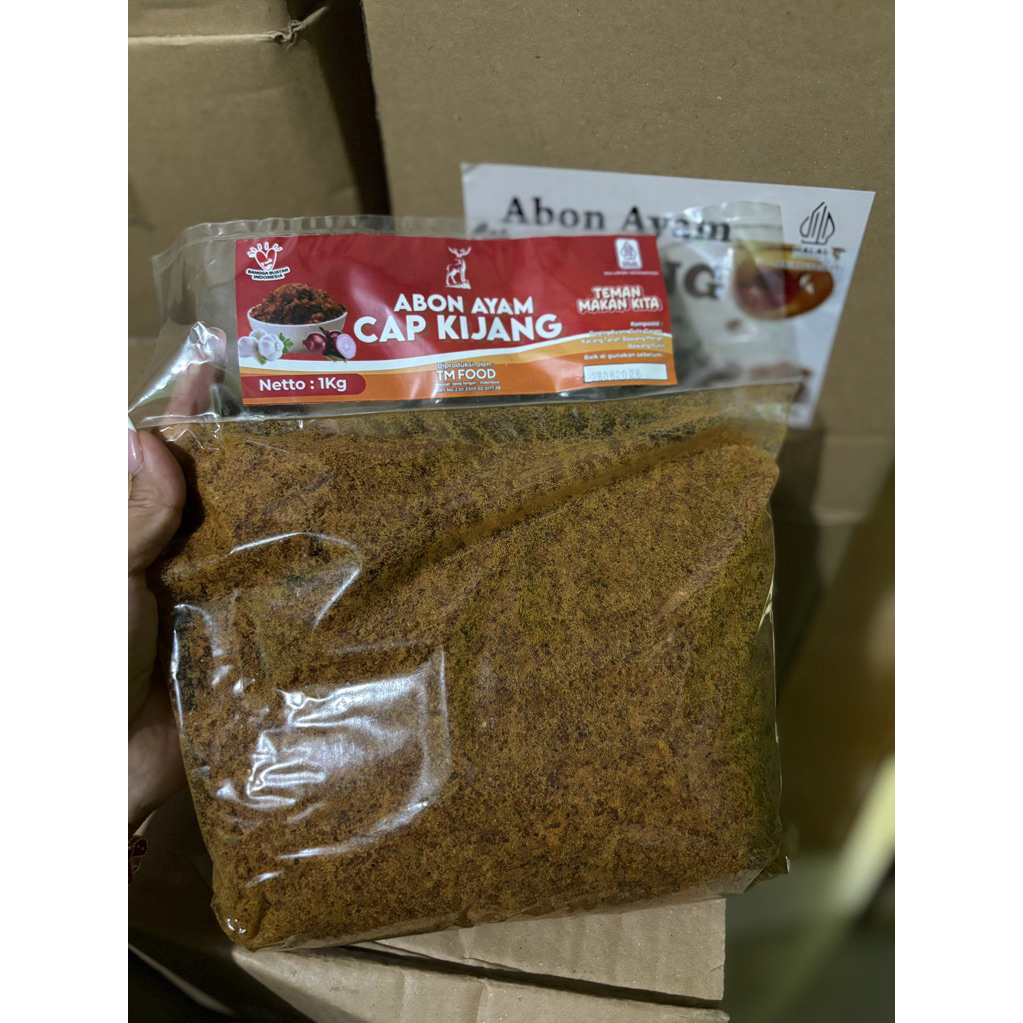

ABON AYAM CAP KIJANG 1KG