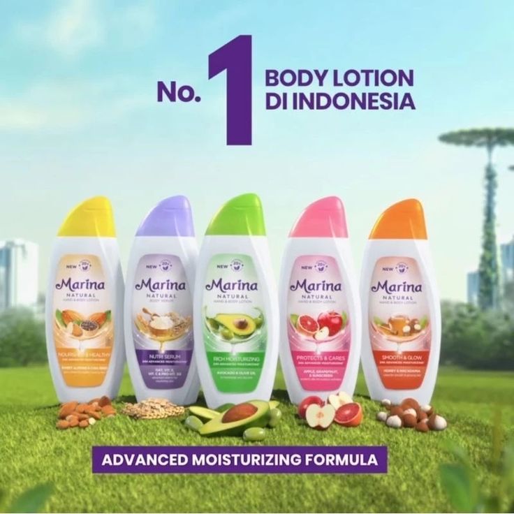 Marina Hand Body Lotion Natural 150 ml