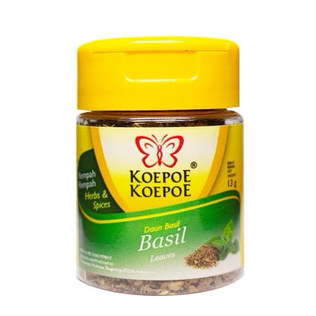 

Basil Koepoe Daun Basil Kupu 13gr - Spices - Root