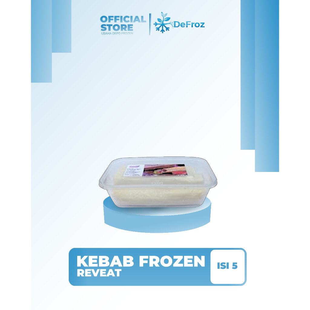 

Kebab Frozen Reveat - isi 5 pcs
