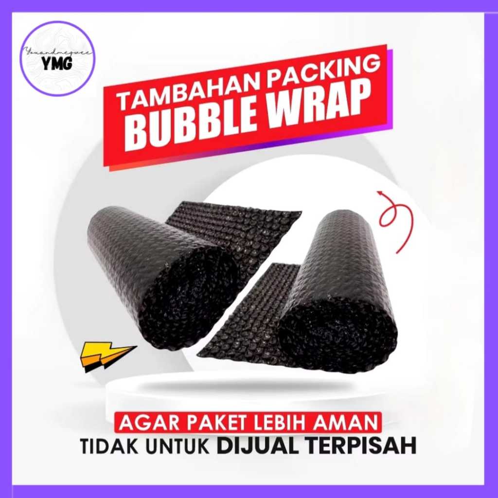 

(YMG)Tambahan Packing Bubble Wrap Mau Aman Plus Di Jamin Barang Sampai Tujuan Aman