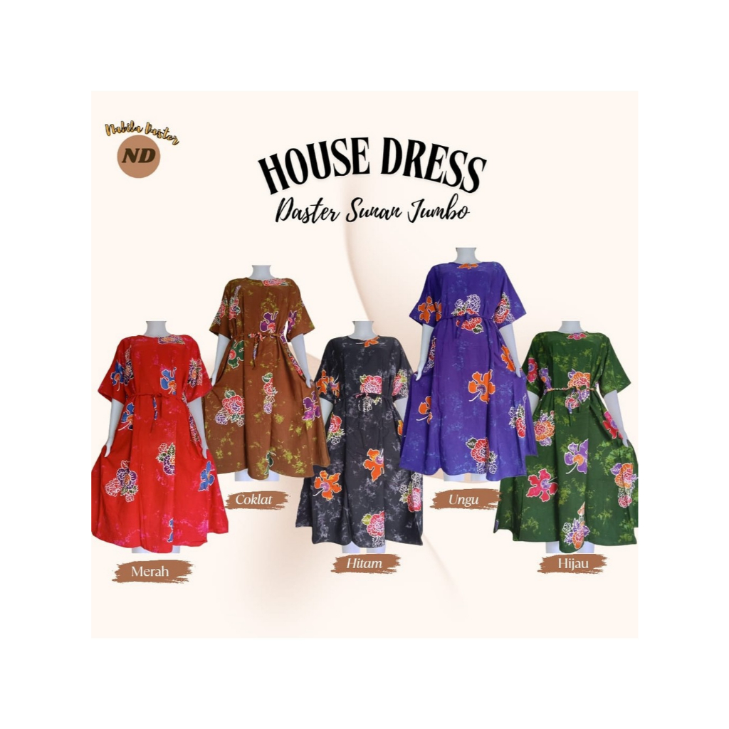 DASTER SUNAN JUMBO | BAJU TIDUR WANITA | COD | DASTER KEKINIAN TERBARU | DASTER CAP | DASTER ENCIM P