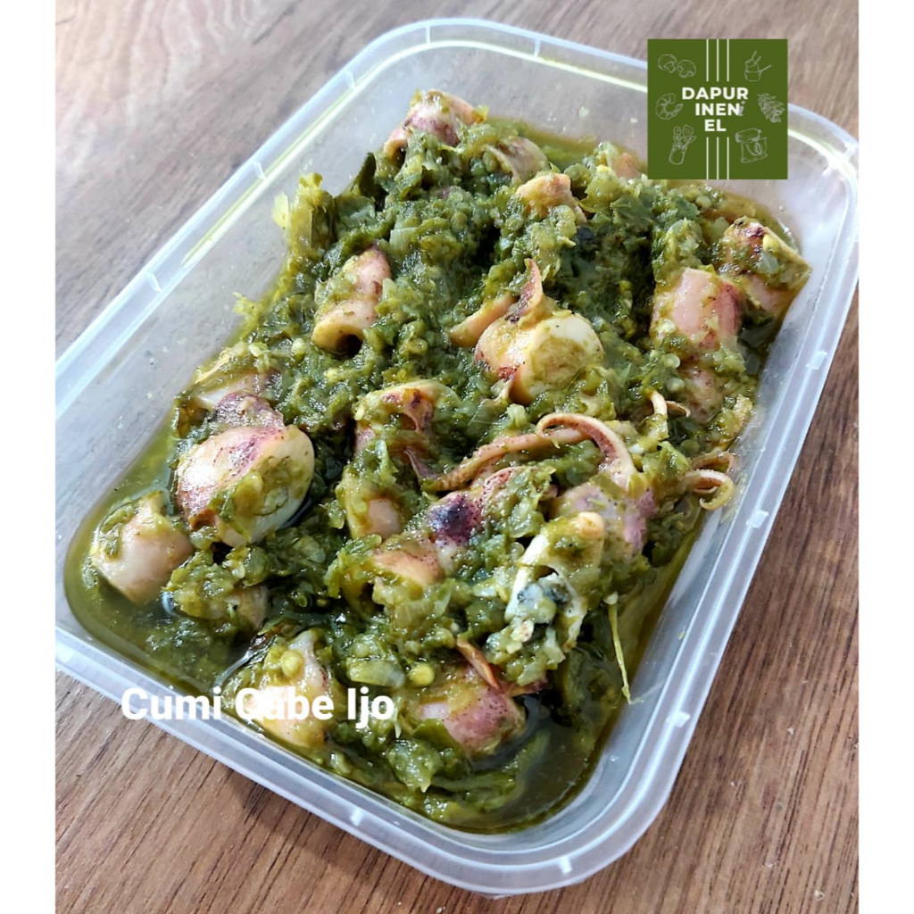 

Cumi asin sambal ijo