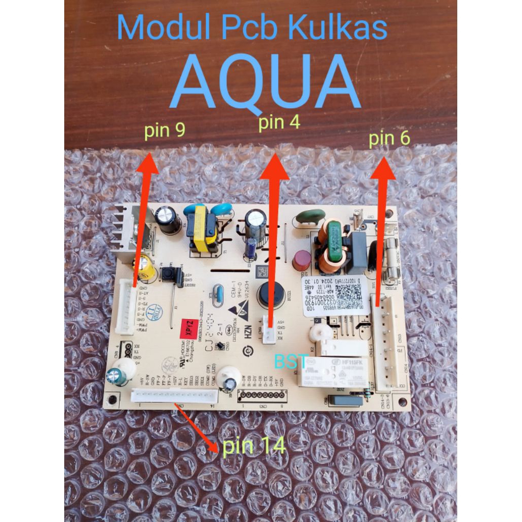 Modul pcb kulkas AQUA 2pintu  AQR-355IM(DS)