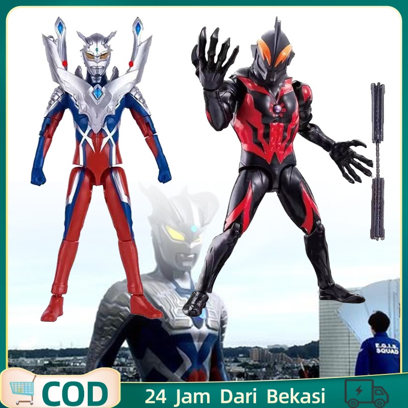 Mainan Ultraman Zero Belial Shf Ultraman Mebius Ultramen Zero Shf Ultraman Geed Primitive