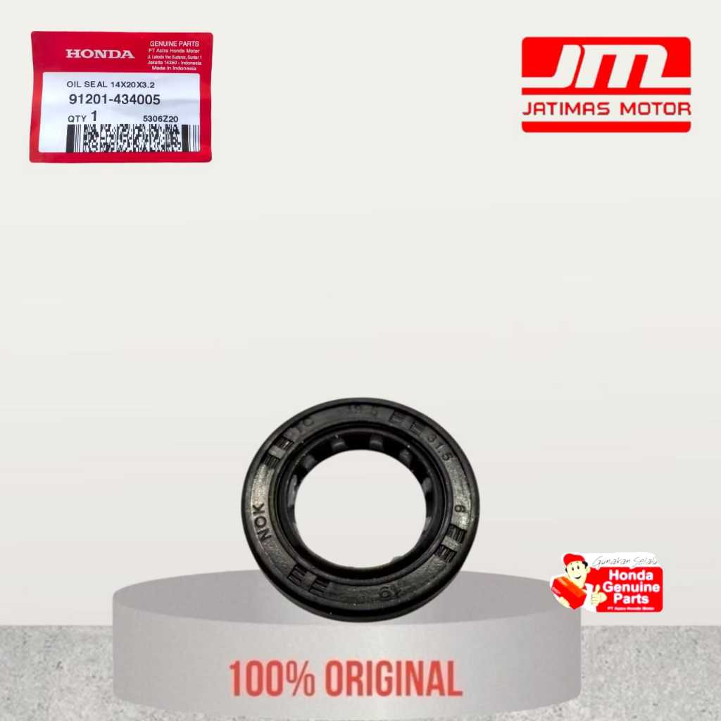 91201-434-005 Oil Seal Sil Oli 14X20X3.2 Transmision Matic Honda