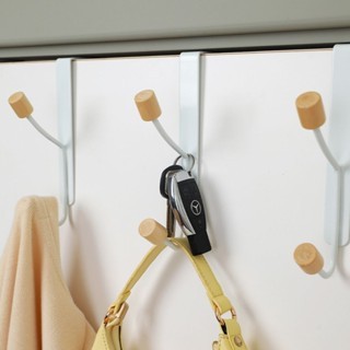 GANTUNGAN BAJU PINTU TANPA PAKU BAHAN BESI HOOK HANGER BACK DOOR BHD08