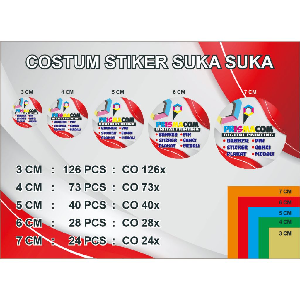 

Custom Stiker CROMO Berbagai Ukuran dan Bentuk